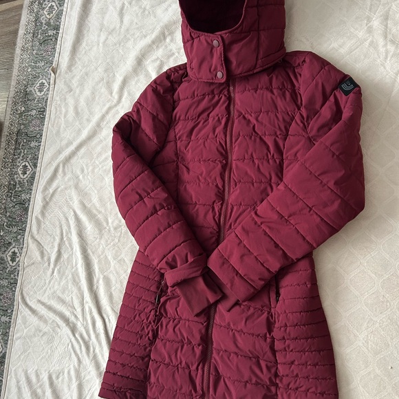 Lole Jackets & Blazers - Lole Deep Red Puffer Jacket